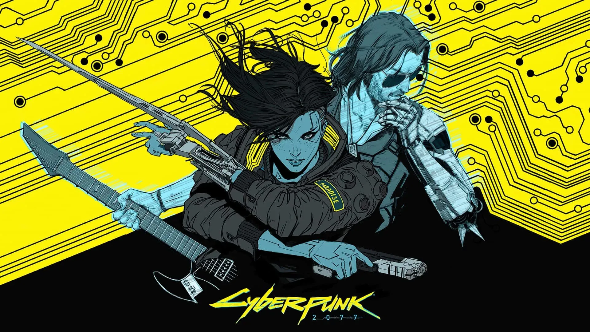 Promotional art for Cyberpunk 2077